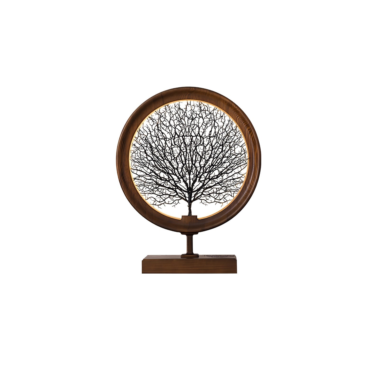 Stella Modern Wood Table Lamp - Blowlighting