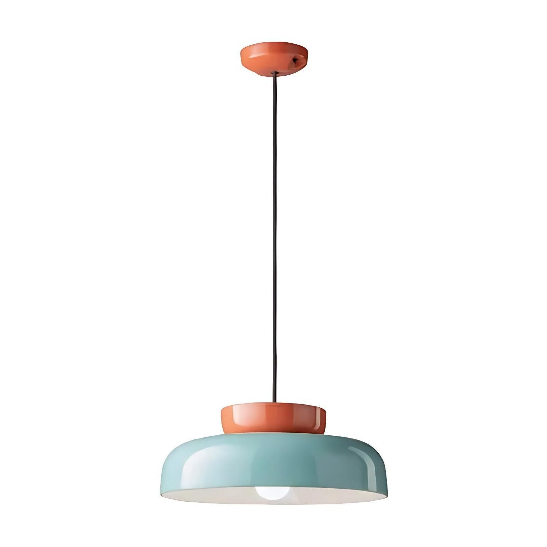 Hues Ceramic Bowl Pendant Light