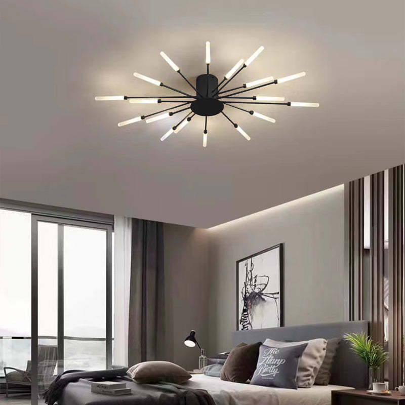 Arisha Fireworks Flush-Mount Ceiling Light Living Room - Letslighting