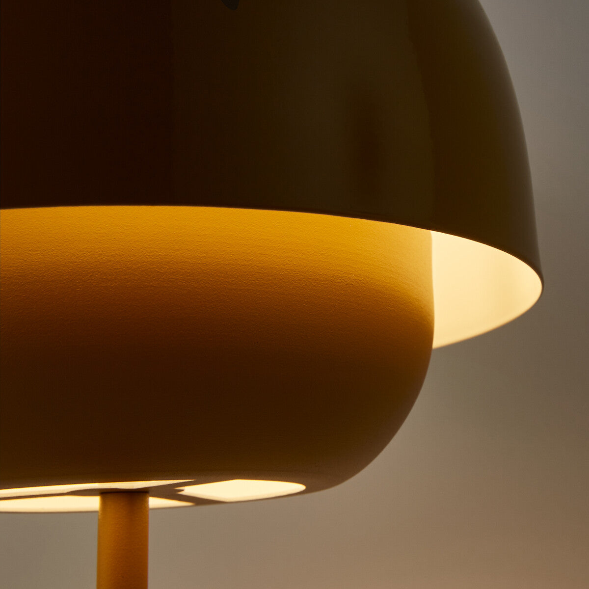 Orbit Contemporary Metal Dual Shade Lamp