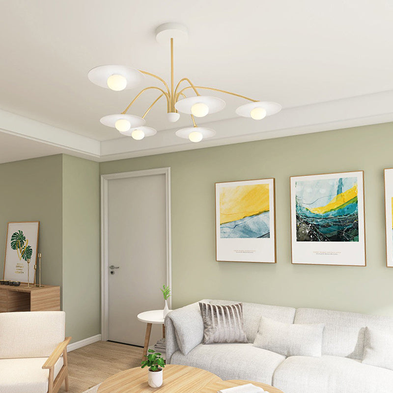 Arisha Minimalist Blown Metal Pendant Light