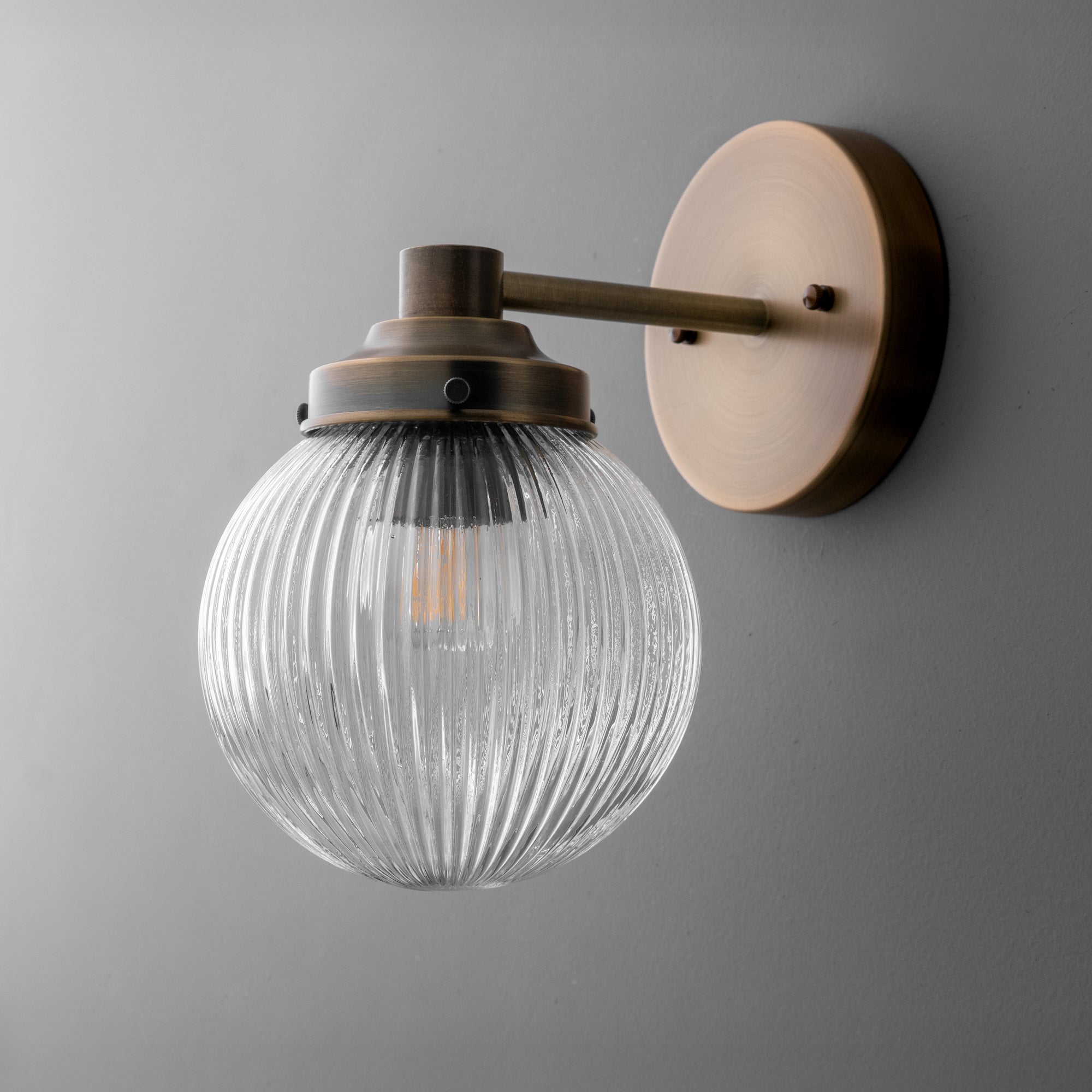 Pearl Wall Sconce Lighting Glass Industrial Living Room