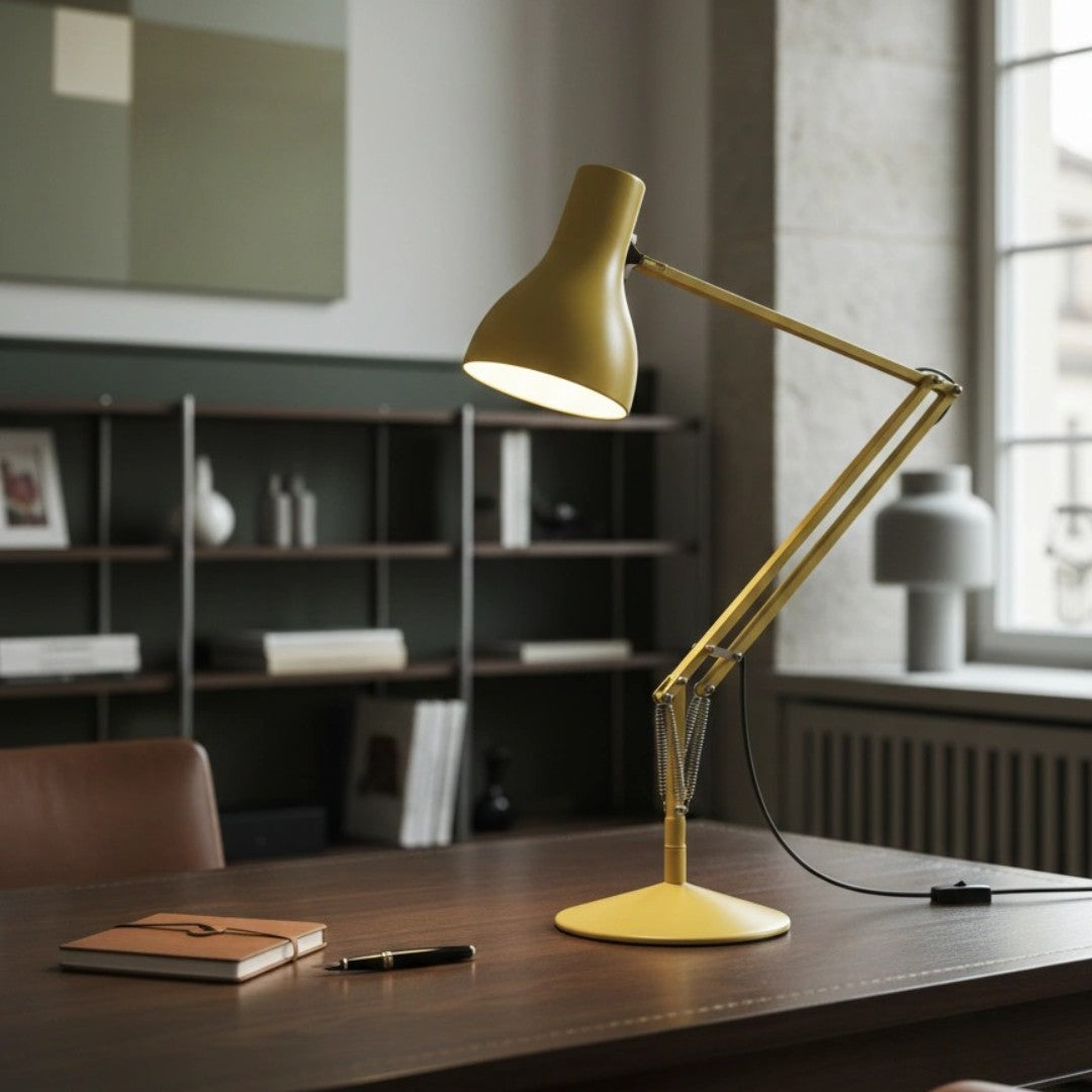 Archive Table Lamp Metal Construction Task