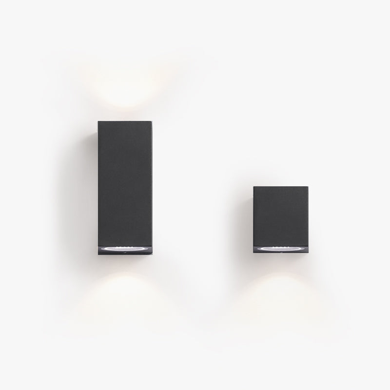 Ray Minimalist Square Outdoor Wall Lamp - Letslighting