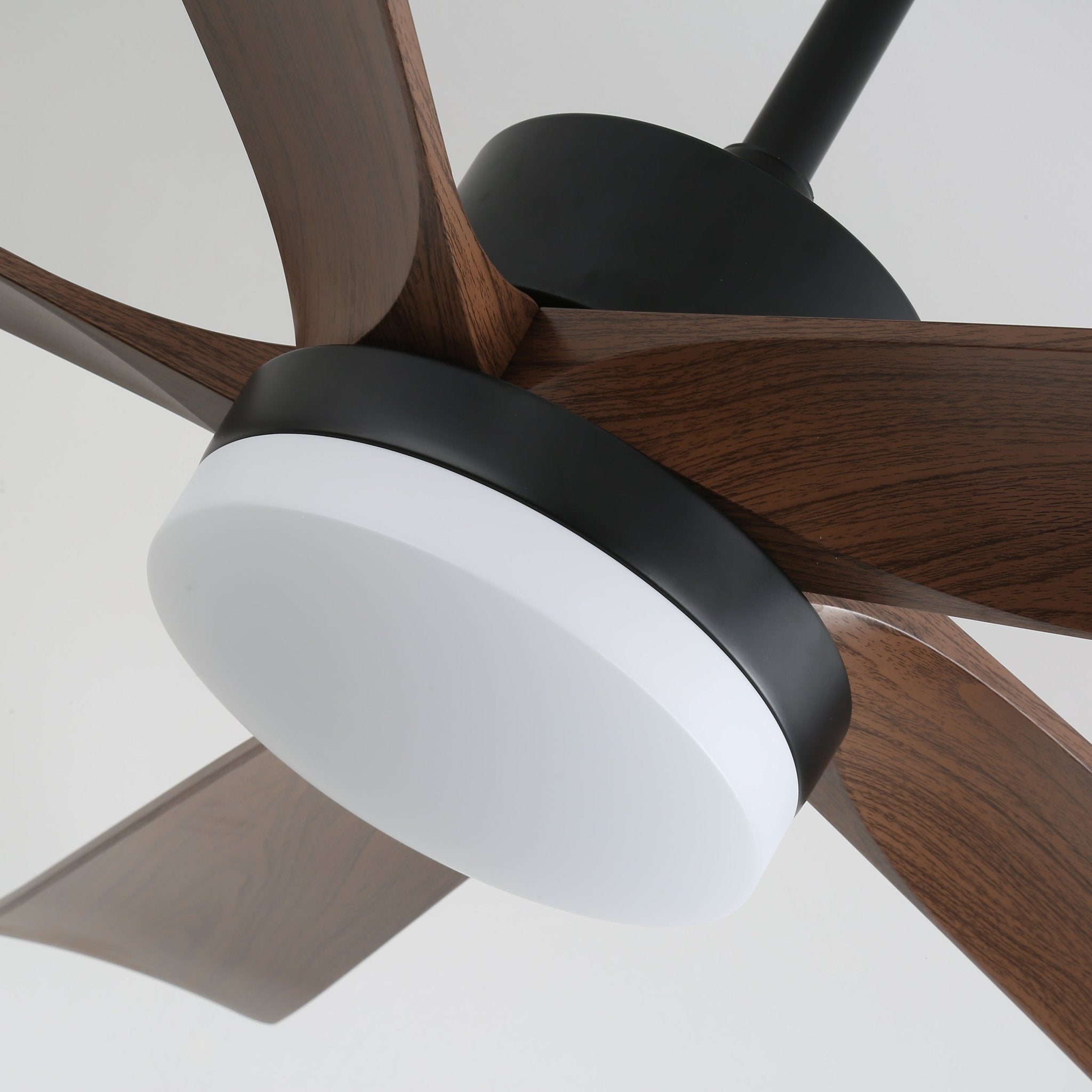 Eryndor Modern Wood Ceiling Fan Light - Letslighting