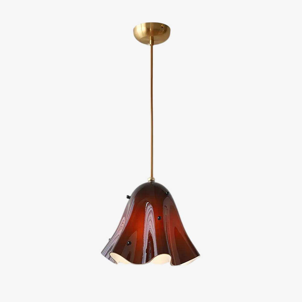 Musa Artistic Glass Modern Bloom Inspired Ceiling Lamp