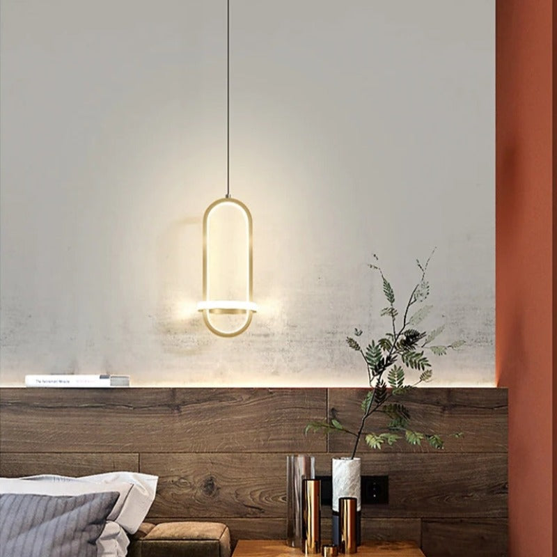 Arisha Modern Minimalist LED Ring Pendant Light - Letslighting