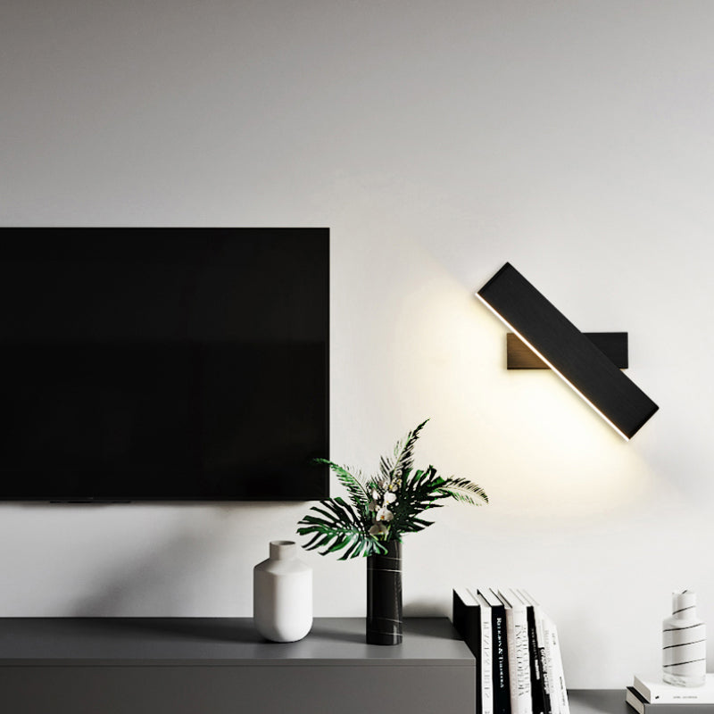 Arisha Modern Rectangular Rotatable Wall Lamp - Letslighting