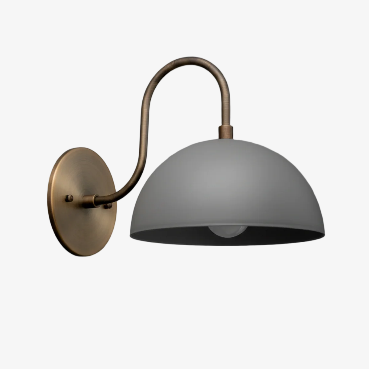 Disc Wall Sconce Metal Modern Vintage Hallway