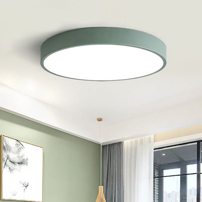 Valentina Ceiling Light Round Flush Mount Bedroom - Letslighting