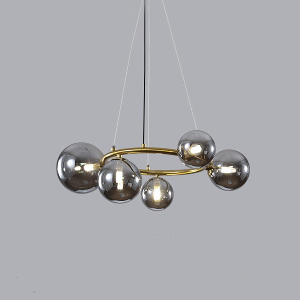 Valentina Modern Designe Wave Metal Glass Pendant Light