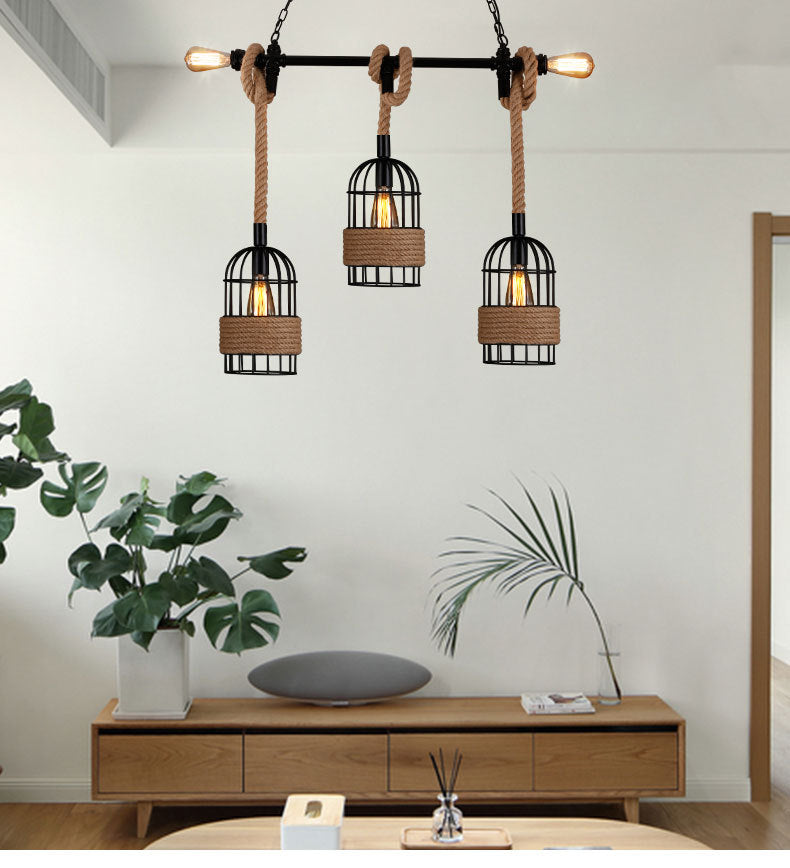 Epoch Retro LED Pendant Light Metal Cafe Bar Dining Room - Letslighting
