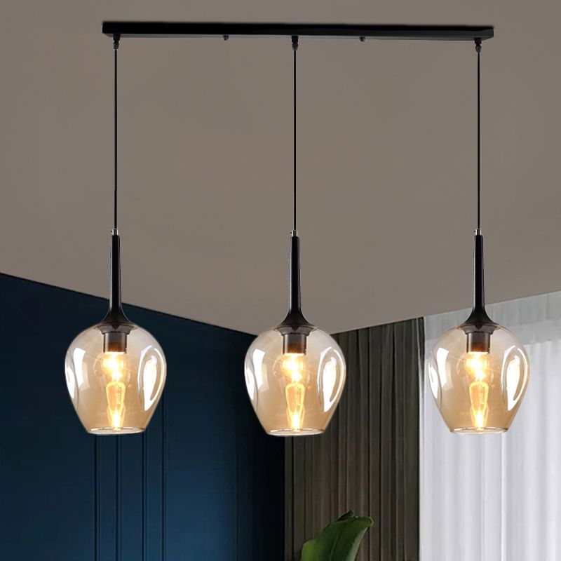 Valentina Modern Globe Glass Pendant Light