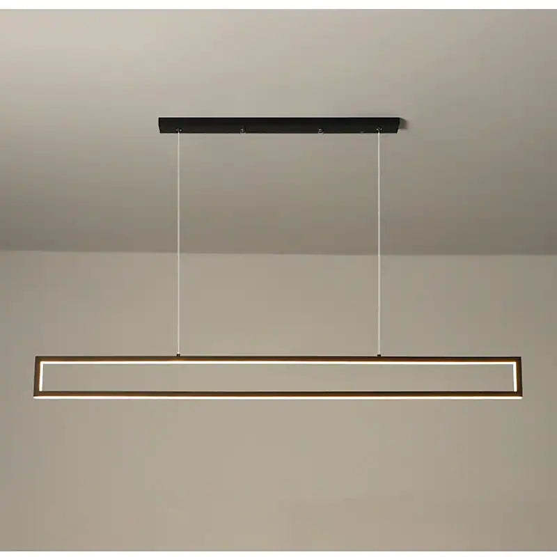 Arisha Modern Vertical Rectangular Pendant Light - Letslighting