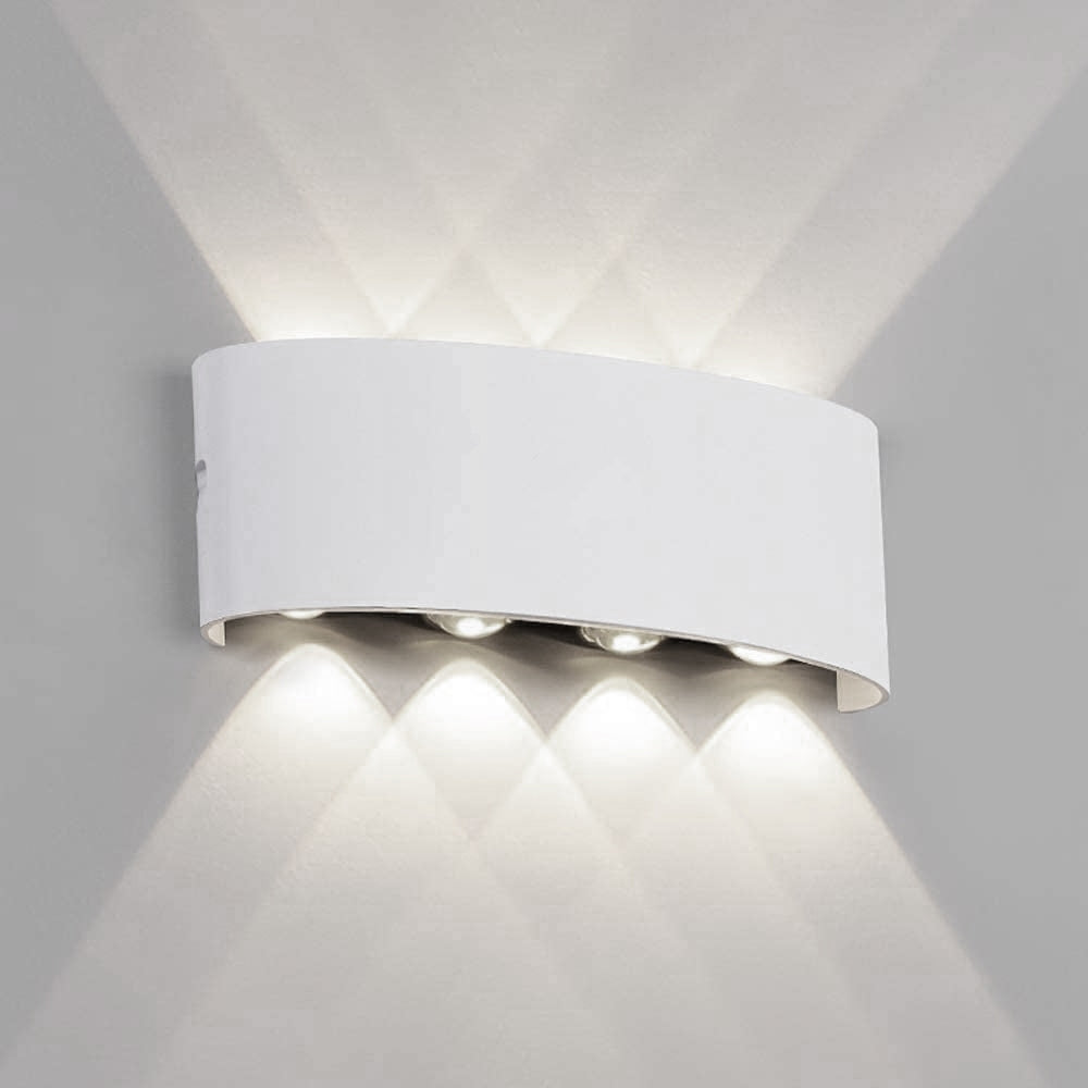 Ray Modern Simple Metal Fixtures Up And Down LED Light Wall Lamp