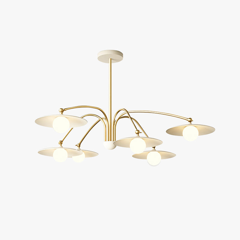 Arisha Minimalist Blown Metal Pendant Light