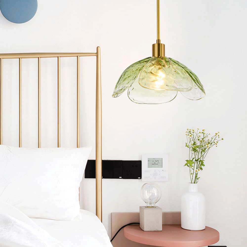 Valentina Modern Pendant Light Metal/Glass Bedroom/Living Room - Letslighting
