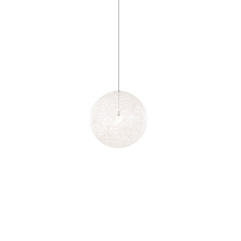 Spherical Modern Metal & Polymers Pendant Light