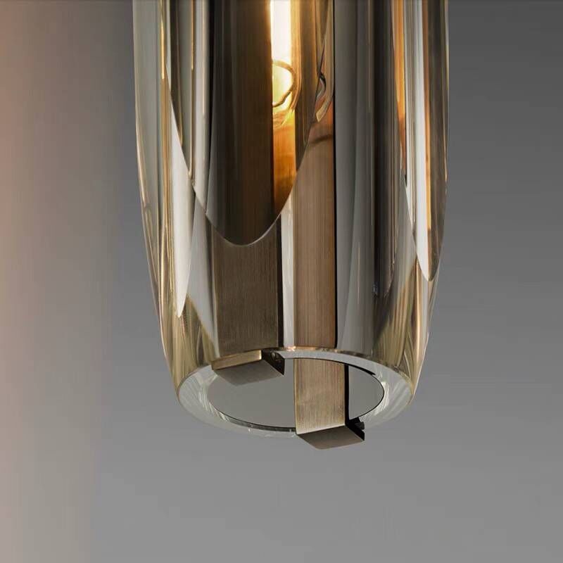Arisha Brass Designer LED Glass Pendant Lamp - Letslighting