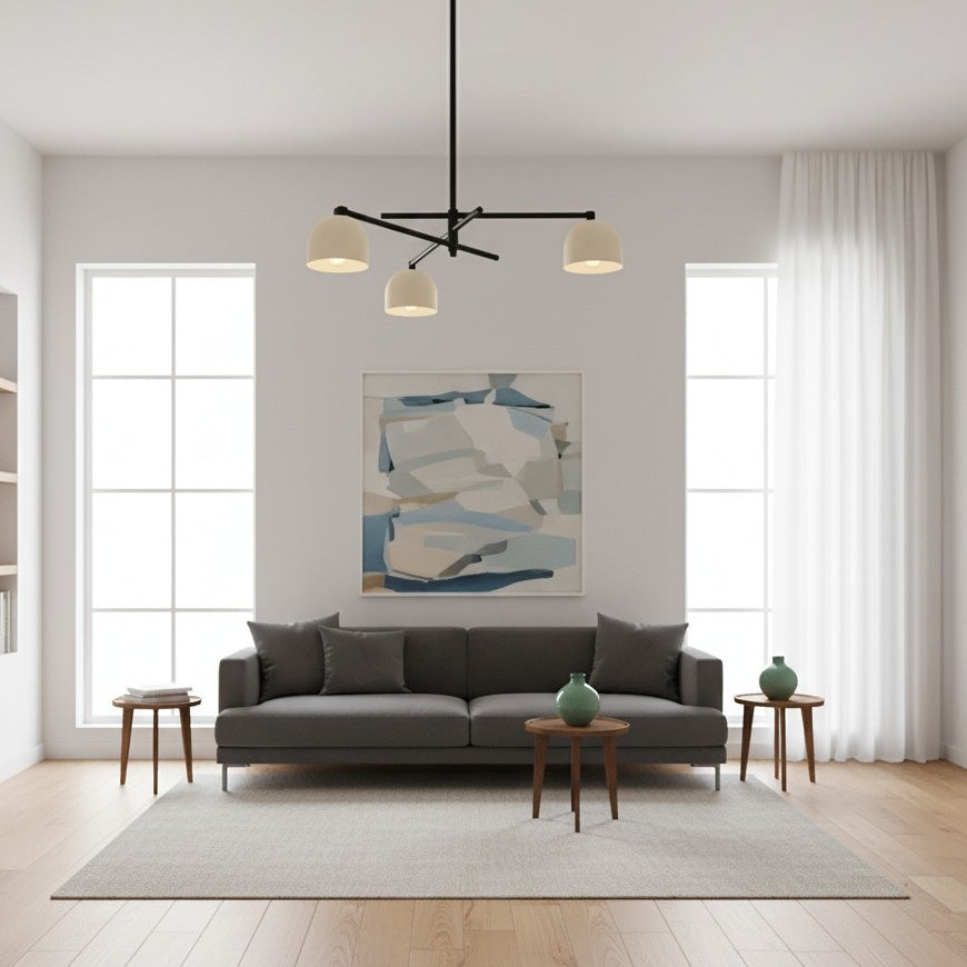 Chroma Brass Multi-Light Chandelier