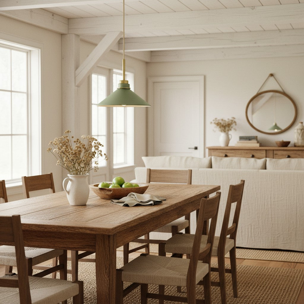 Grange Pendant Light Metal&Glass