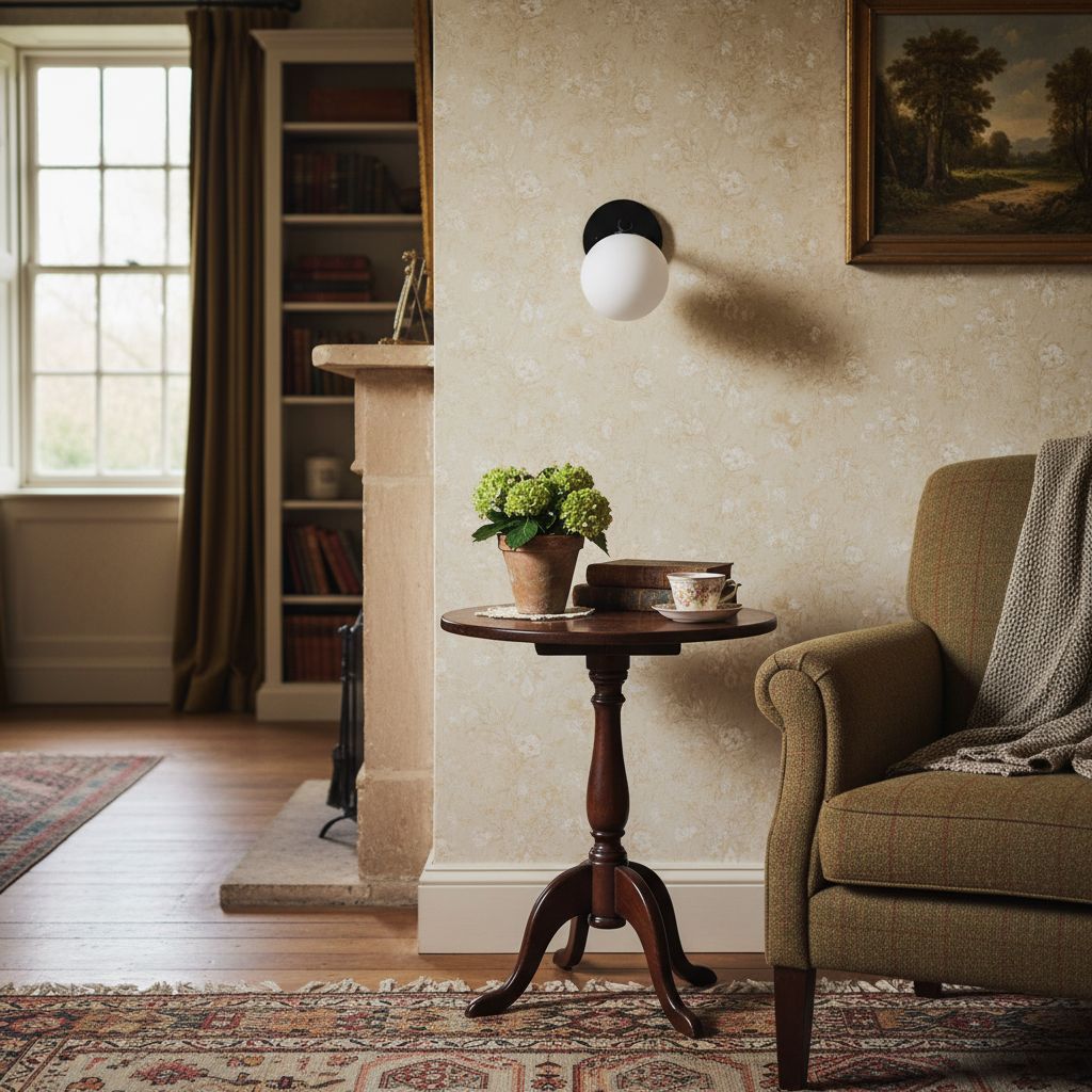 Pearl Glass Wall Sconce Modern Hallway