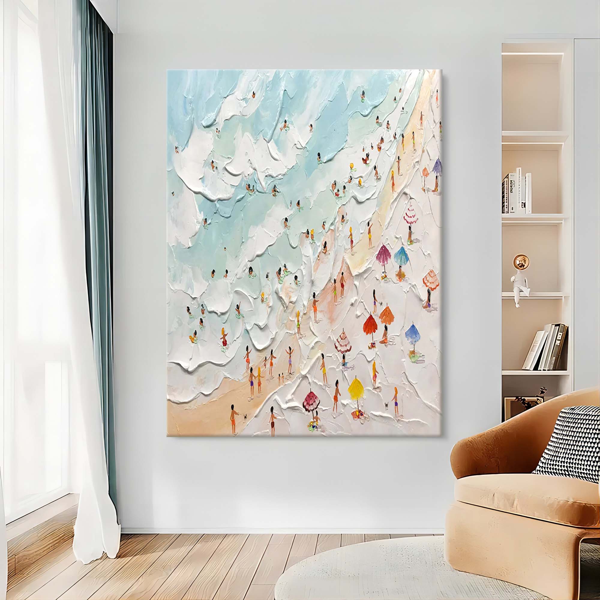 Plaster Art Texture Painting #SG212 - Letslighting