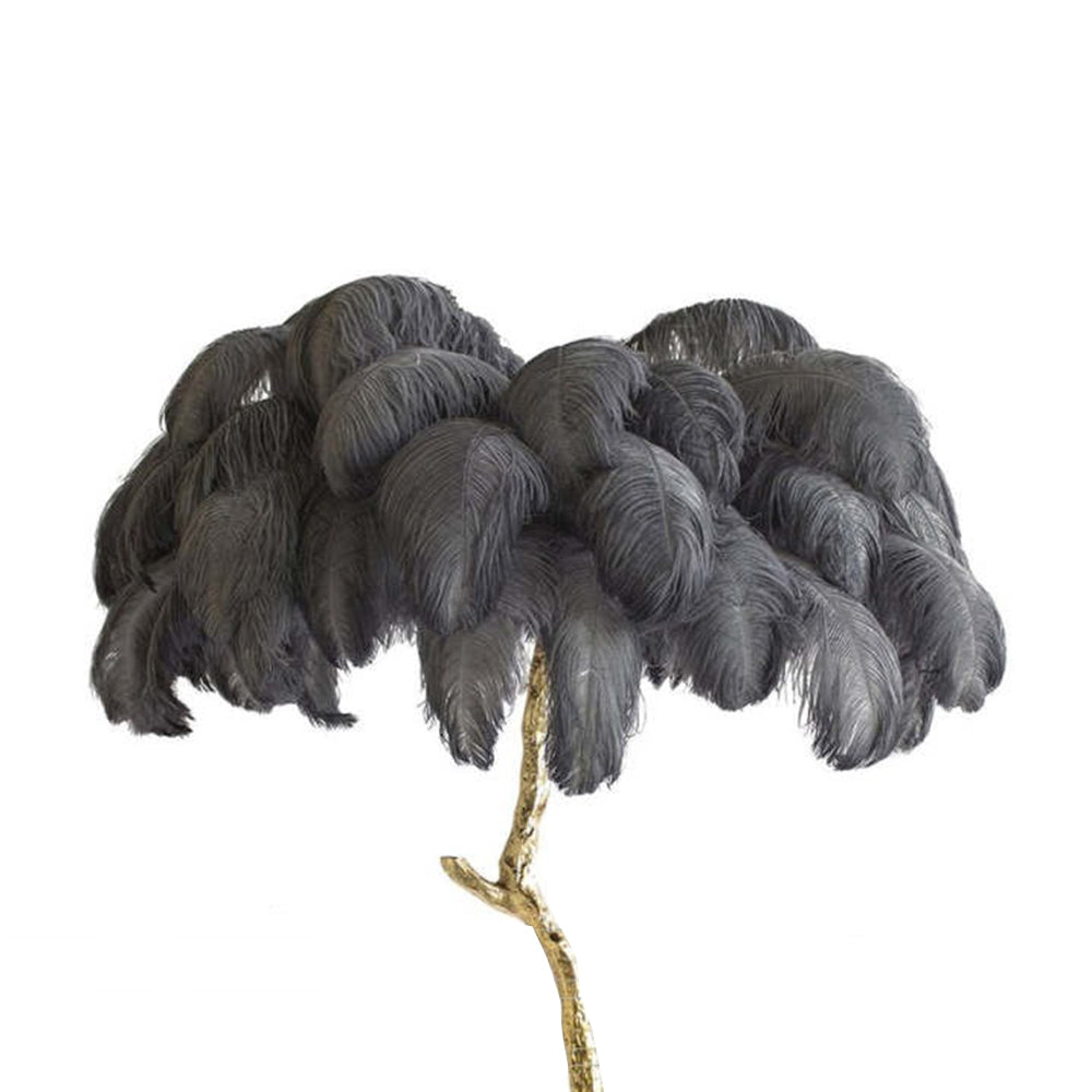 O'Moore Nordic Luxury Unique Ostrich Feather Floor Lamp/Table Lamp - Letslighting