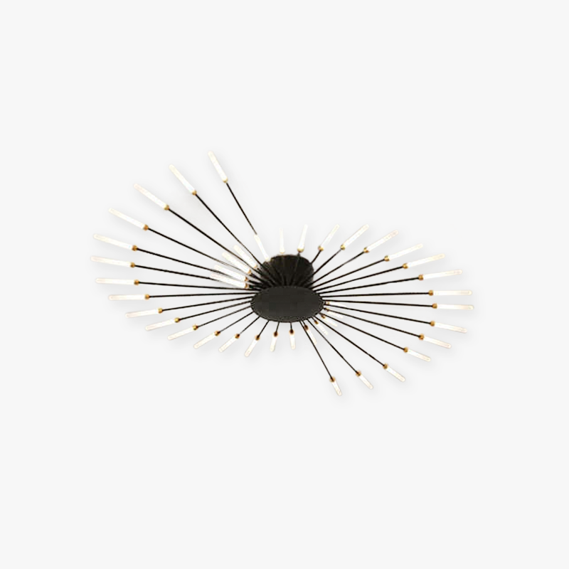 Arisha Fireworks Flush-Mount Ceiling Light Living Room - Letslighting