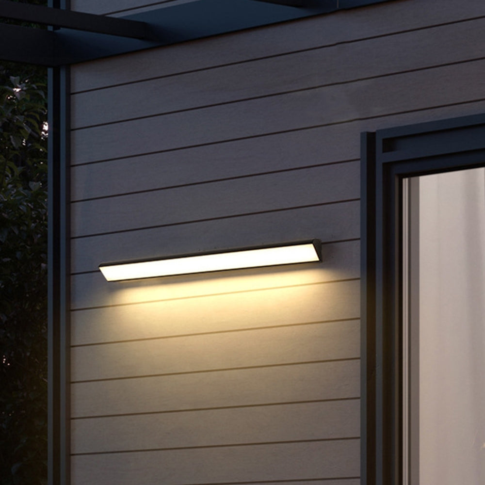 Arisha Modern Tri-Prism Acrylic Waterproof Outdoor Wall Lamp - Letslighting
