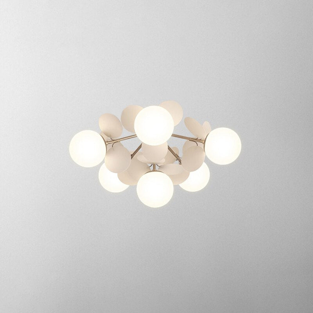 Aria Multicolored Flower Branch Chandelier Living Room - Letslighting
