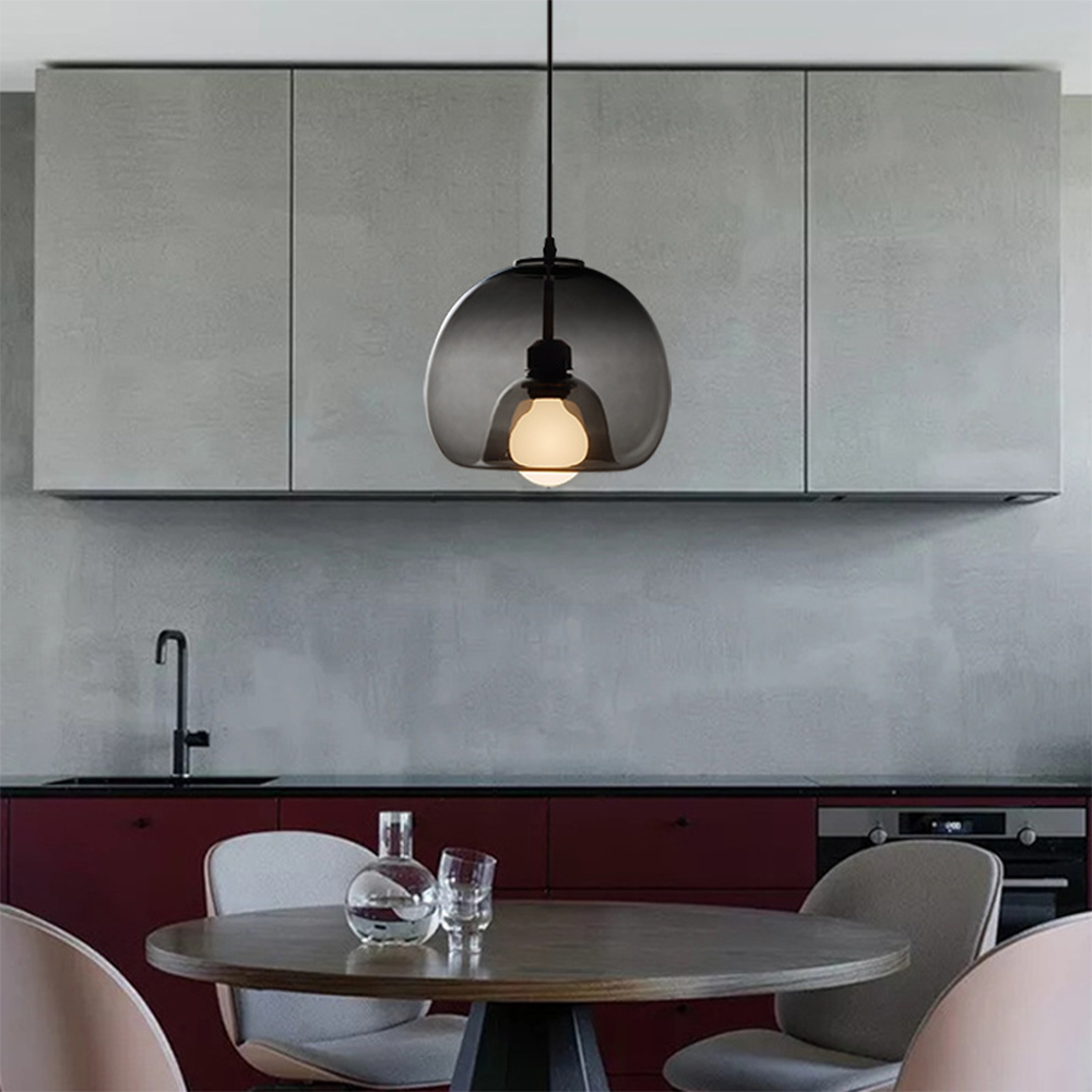 Valentina Modern Globe Glass Pendant Light
