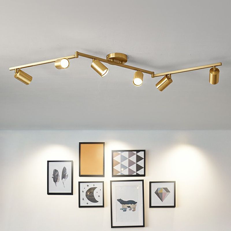 Aim Modern Ceiling Light Spotlight Cast 3 Color 3/4/5/6 Head