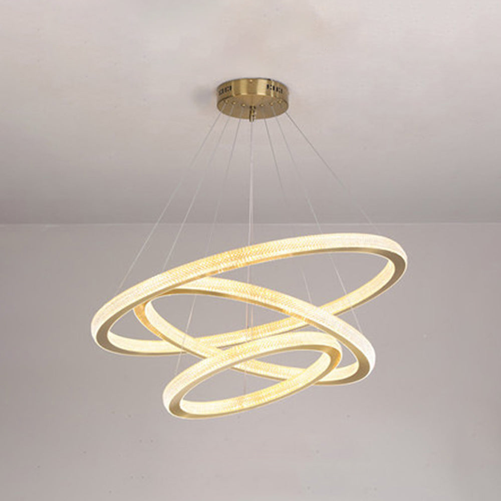 Kristy Contemporary Luxury Ring Pendant Light