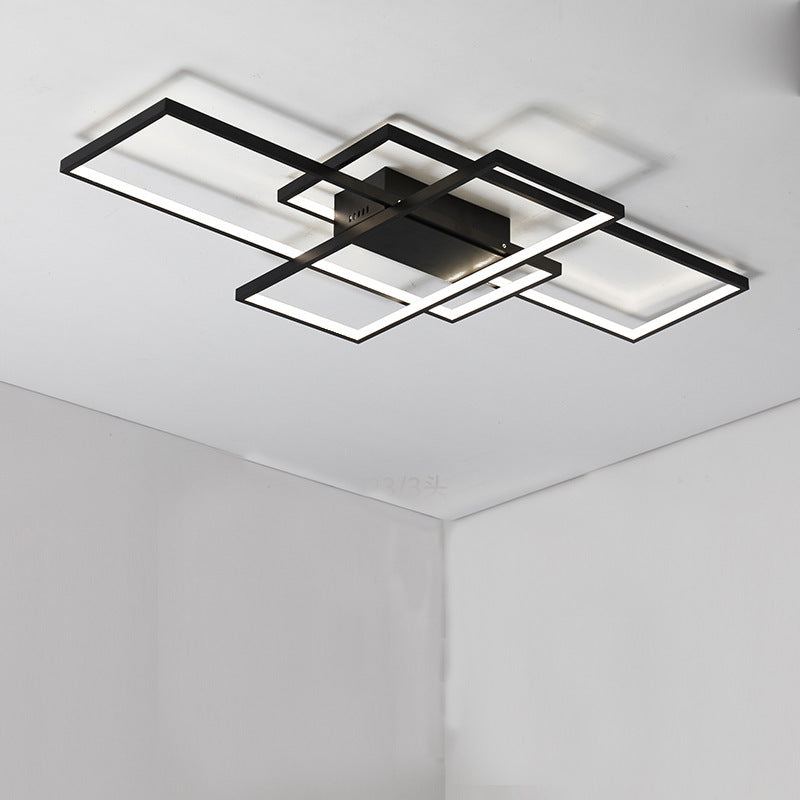 Arisha Modern Multi Rectangular Flush Mount Ceiling Light - Letslighting