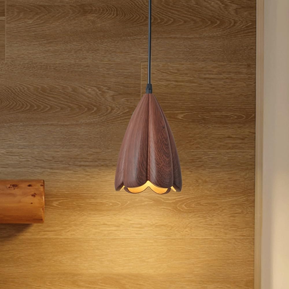 Ritta Vintage Flower LED Pendant Light /Resin Dining Room - Letslighting