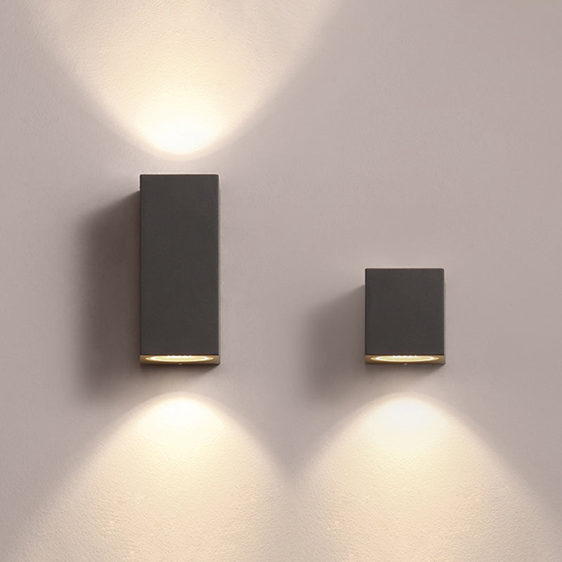 Ray Minimalist Square Outdoor Wall Lamp - Letslighting