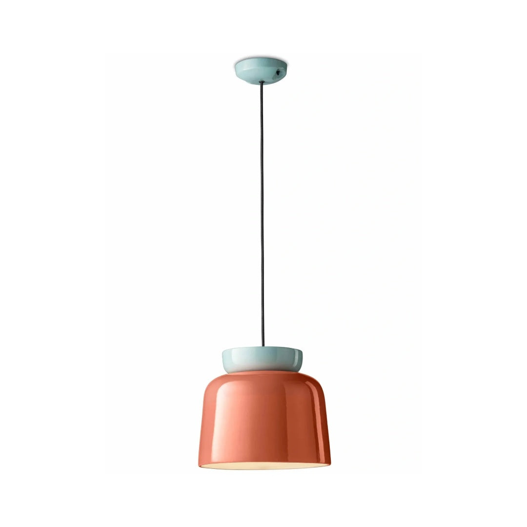 Hues Ceramic Bowl Pendant Light