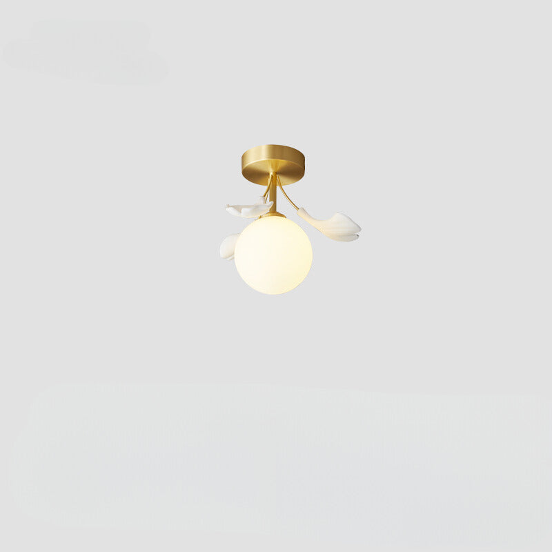 Olivia Luxury Minimalist Chandelier Creative Leaf Glass Living Room - Letslighting