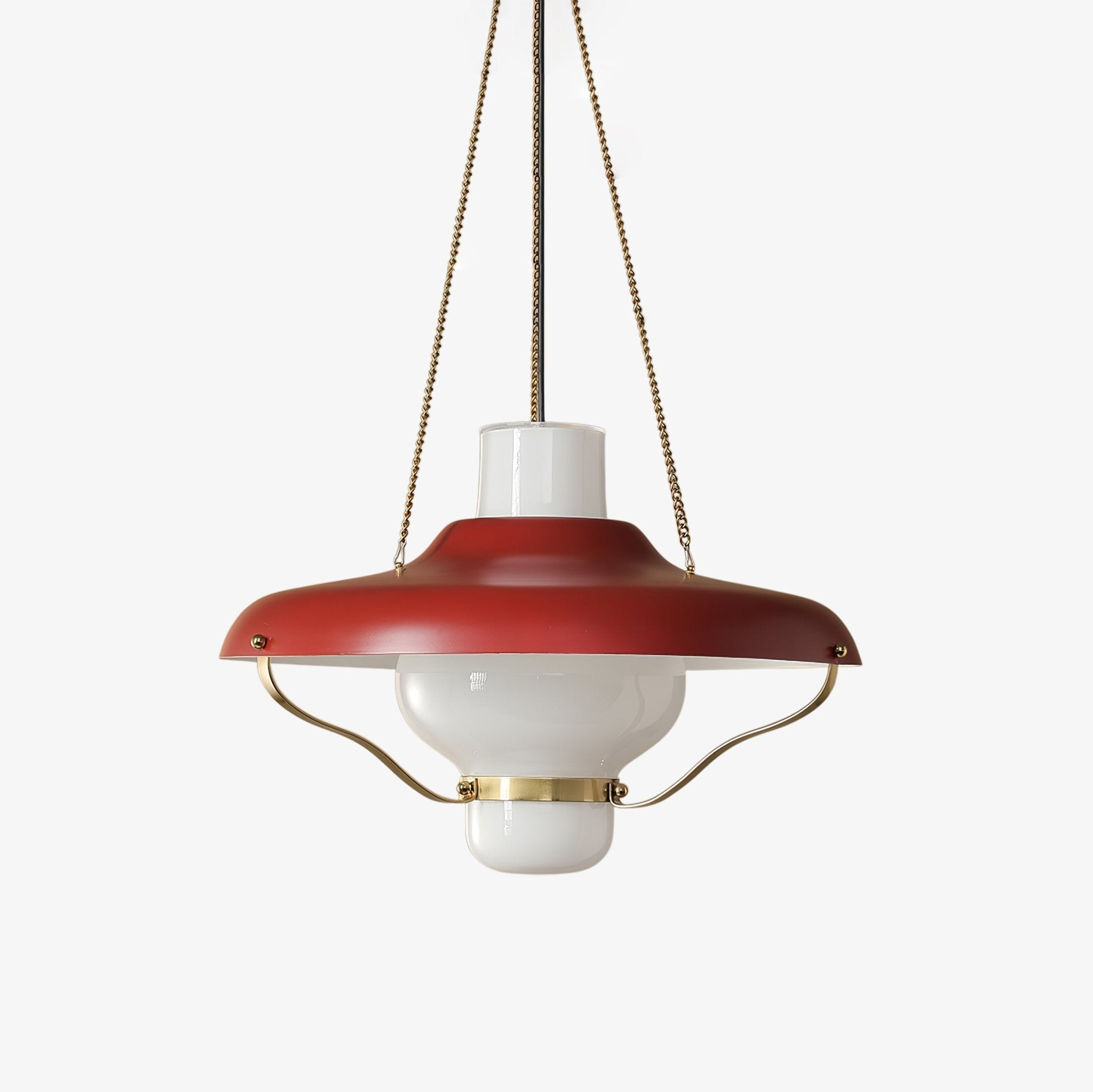 Vespara Modern Metal & Glass Pendant Light