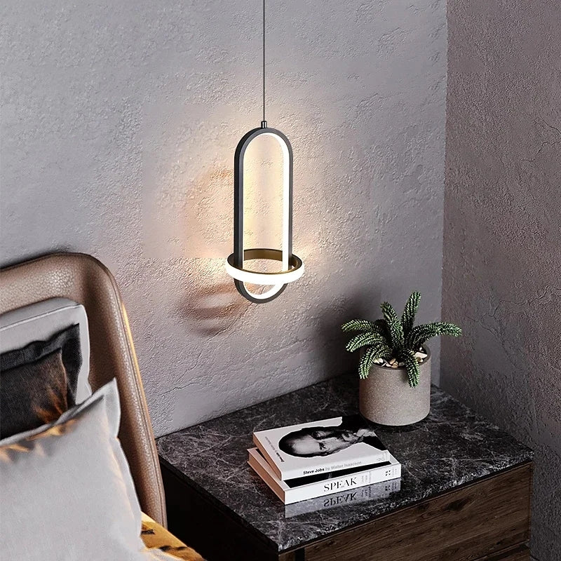 Arisha Modern Minimalist LED Ring Pendant Light - Letslighting