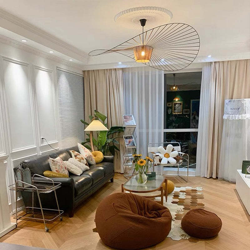 Ritta Modern Flower Fabric Pendant Light - Letslighting