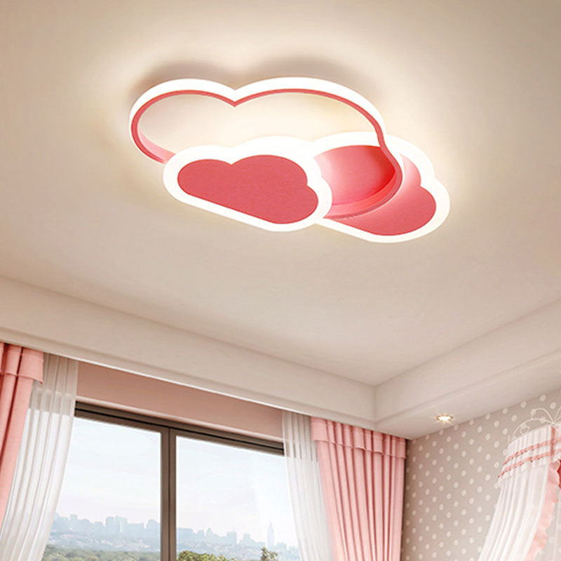 Arisha Modern Ceiling Light Hollow Cloud Shape - Letslighting