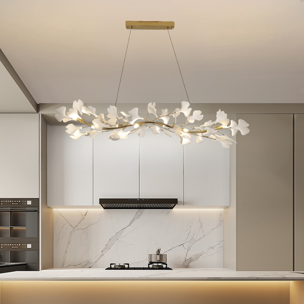 Olivia CeraAut Modern Art Deco & Ceramic Chandelier - Letslighting