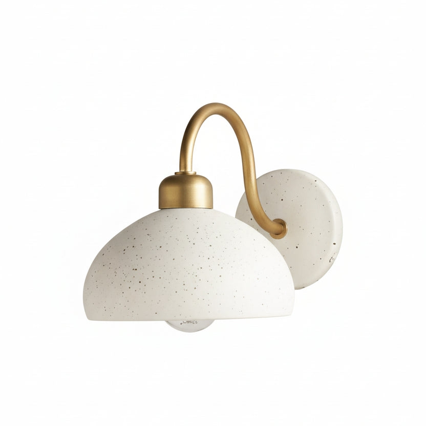 Terra Wall Lamp Ceramic$Brass