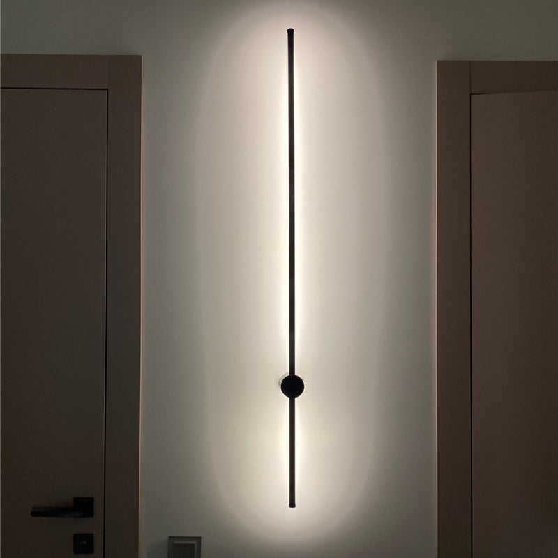 Arisha Minimalist Rotatable Linear LED Outdoor Wall Lamp Corridor Garden