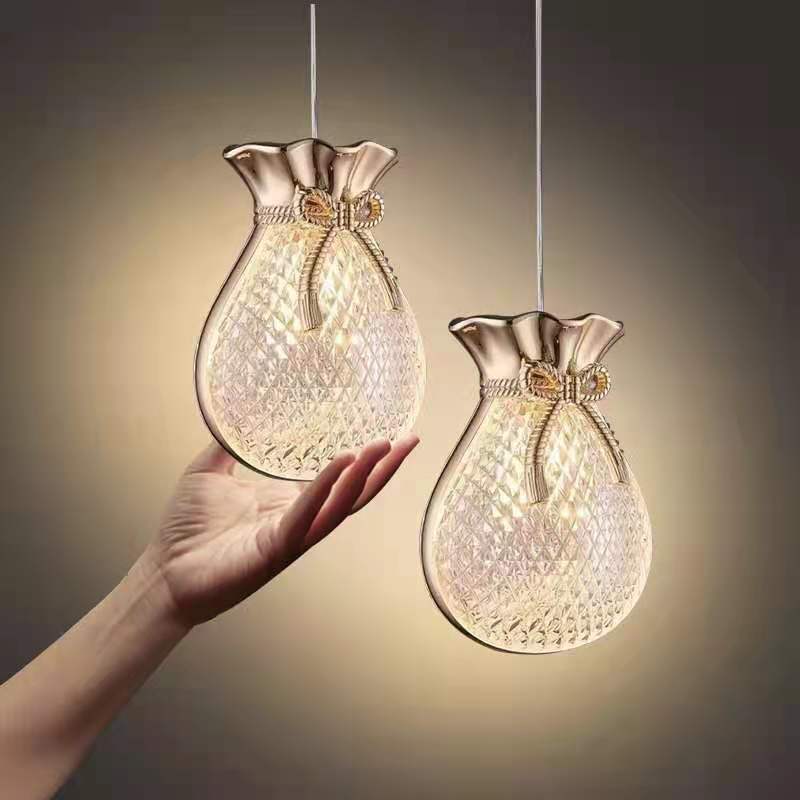 Valentina Postmodern Elegant Bedroom Pendant Light