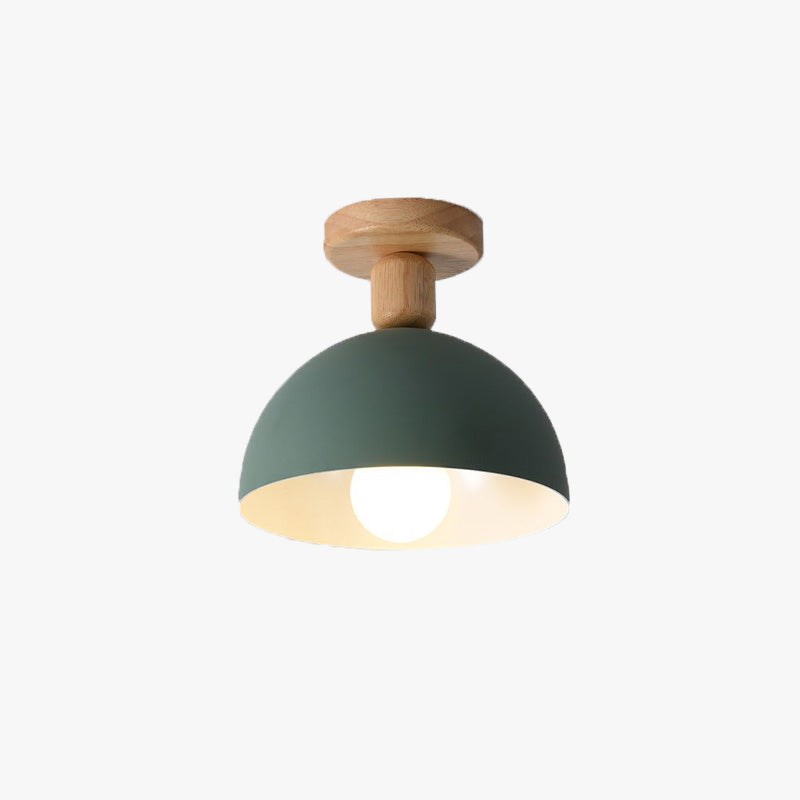 Muto Modern LED Ceiling Light Fixtures Wood/Metal Living Room