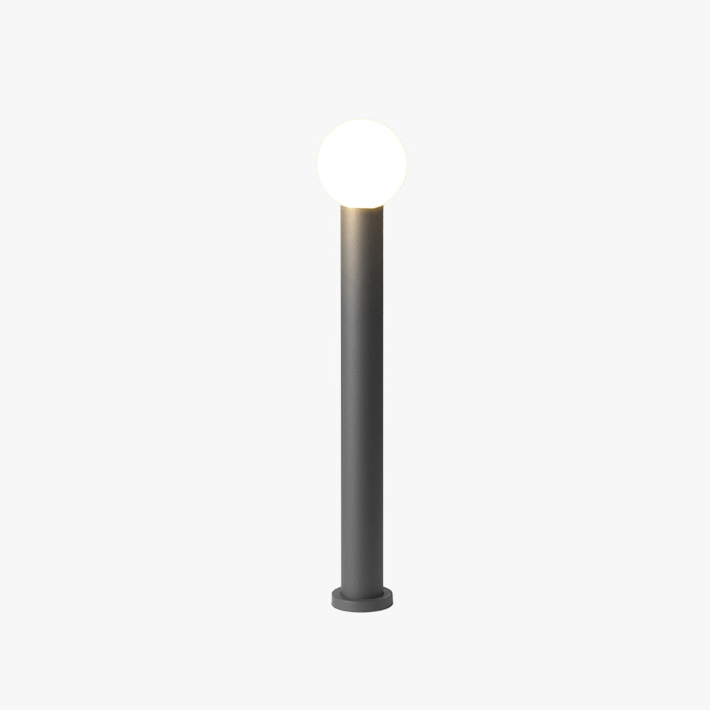 Ray Modern Metal Circular Lamp holder Outdoor Path Light