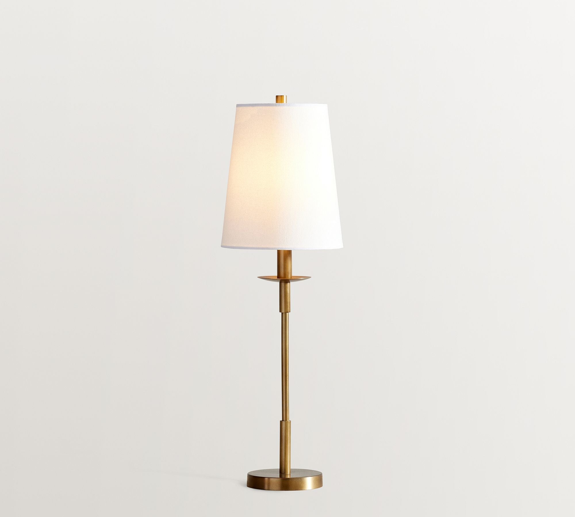 Lodge Modern Iron Linen Table Lamp Bedroom